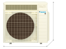 4.0（200V）～9.0kW ホワイト カラー：ホワイト（5Y 7.5/1）